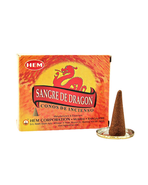 Dragons Blood Hem Incense Cone