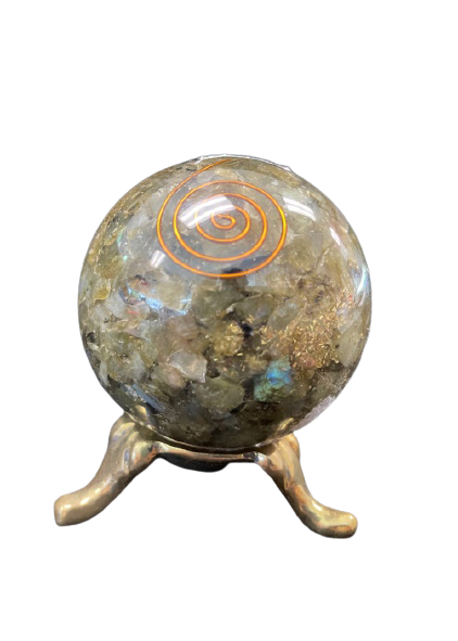 Labradorite  Orgonite Crystal Ball