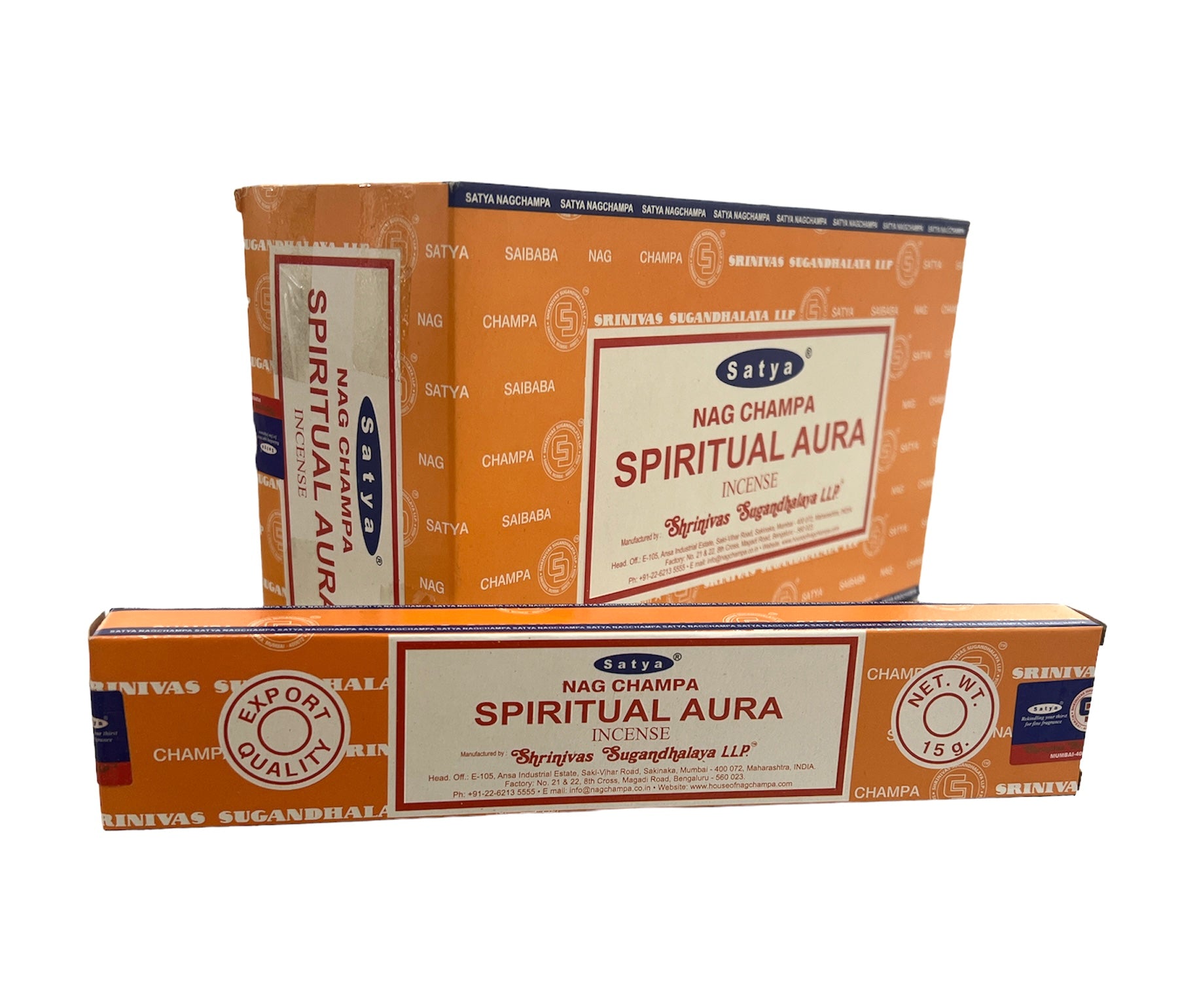 Satya Nag Champa Incense - To Quiet Your Mind for Meditation