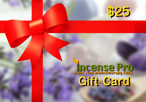 $25 Gift Incense Pro Card