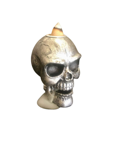 Backflow Incense Burner- Skull