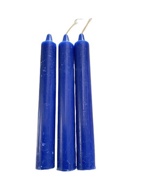 Chime Candle- Set blue