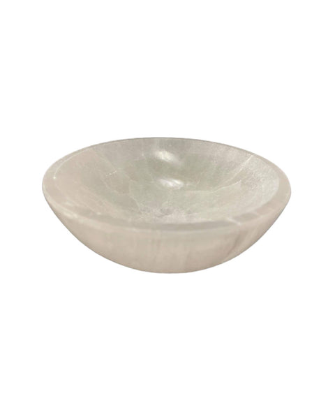 Crystal Bowl (White Selenite)