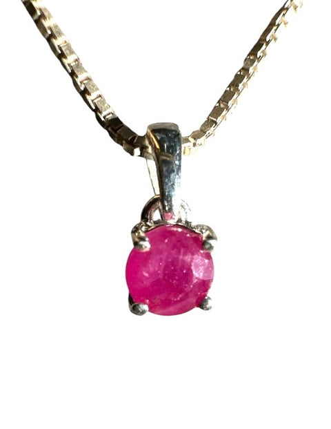 Necklace- Ruby (Round)