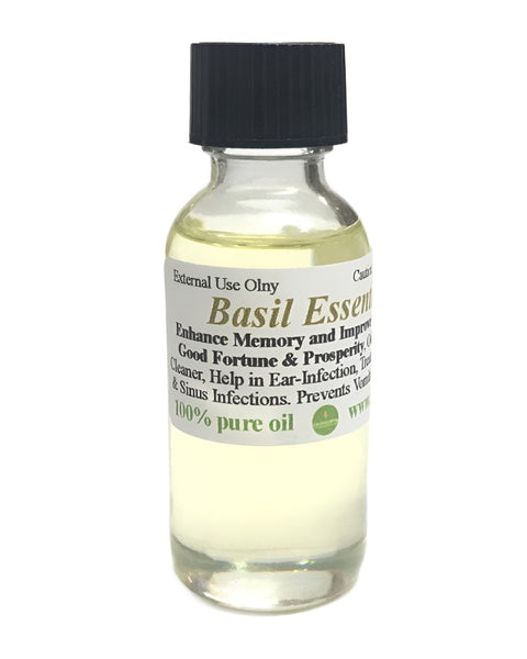 Buy Pure Basil Essential Oil