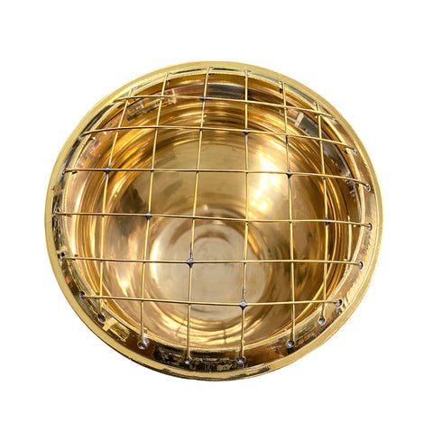Brass Burner with Screen & Coaster