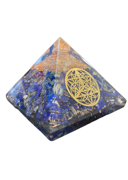 Buy Lapis Lazuli Orgonite Pyramid