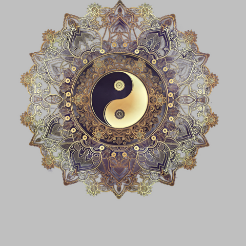 Mandala- Yin Yang Tapestry