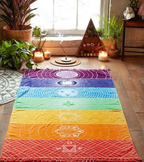 chakra meditation tapestry