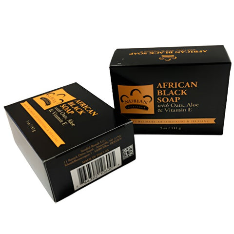 Buy African Black Soap with Oats, Aloe and Vitamin E