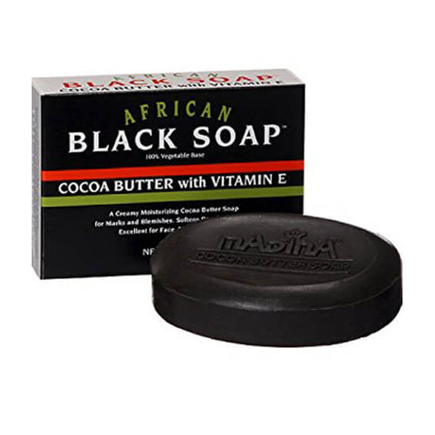 Buy best African Black Soap with Coca Butter and Vitamin E