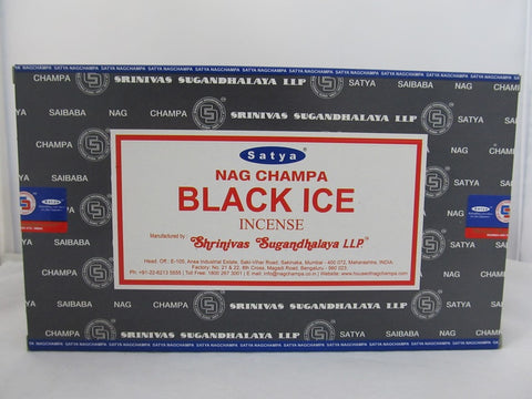 Satya- Black Ice - Incense Sticks