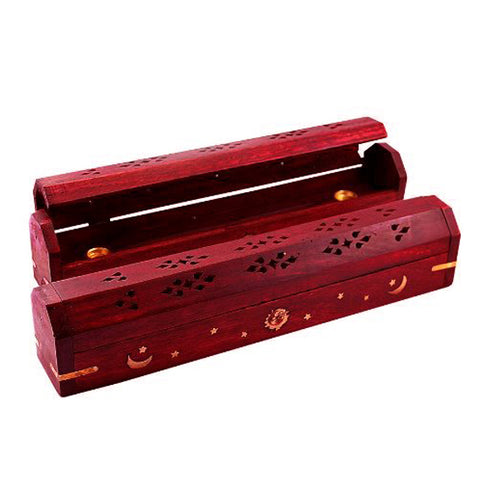 Buy Wooden Coffin Incense Holder