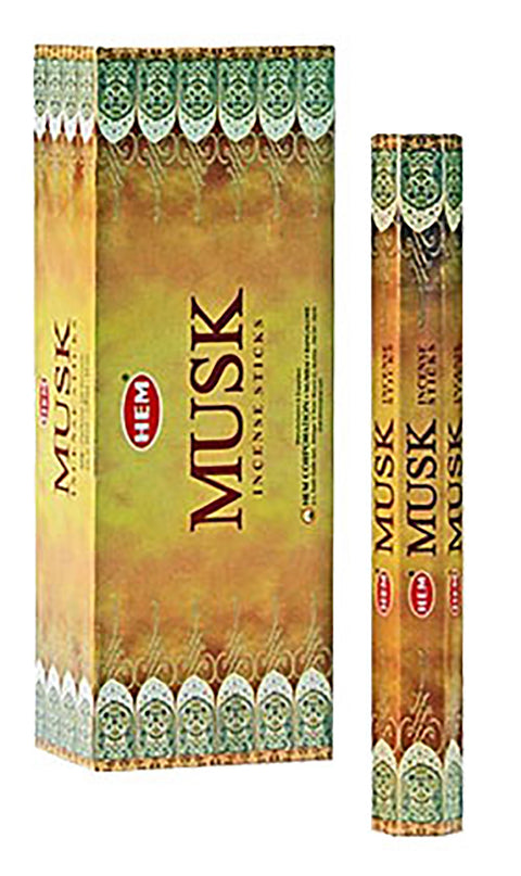 Hem Musk Incense Stick Hexa