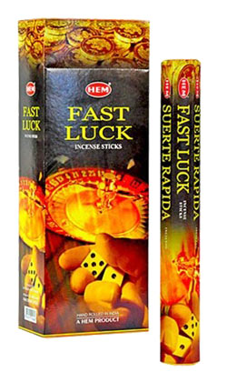Buy Hem Fast Luck Incense Hexa