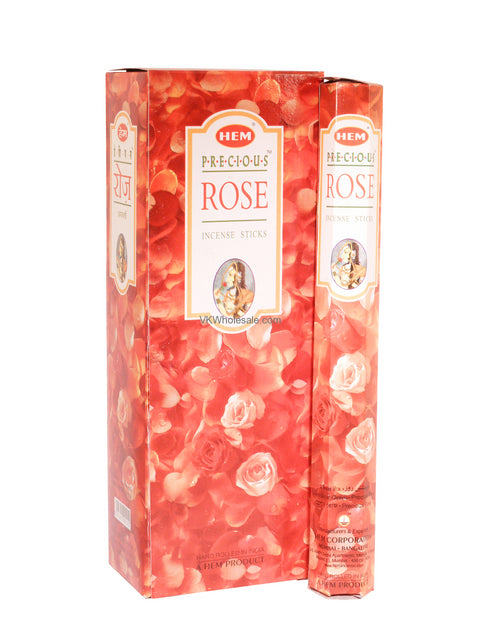 Hem Rose Incense Hexa