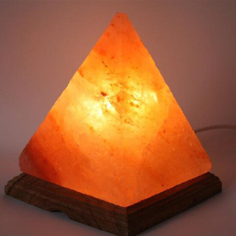 Real Himalayan Pyramid Salt Lamp
