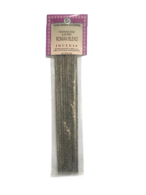 Roman Blend (Frankincense & Myrrh) - Pure Resin Incense Stick