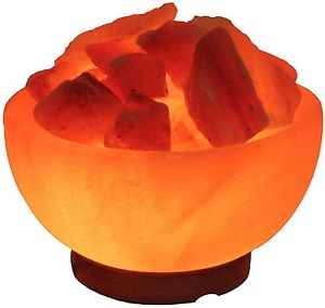 Buy Real Himalayan Salt Lamp Fire Bowl