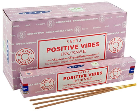 Satya- Positive Vibes- Incense Sticks