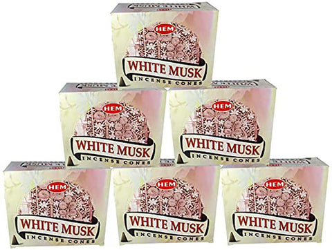 White musk Hem Incense Cone